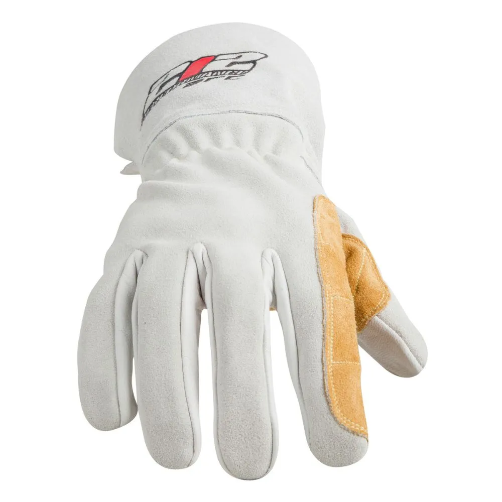 212 Performance ARCSGSA-00-008 ARC Premium Stick Welding Gloves, GSA Compliant White