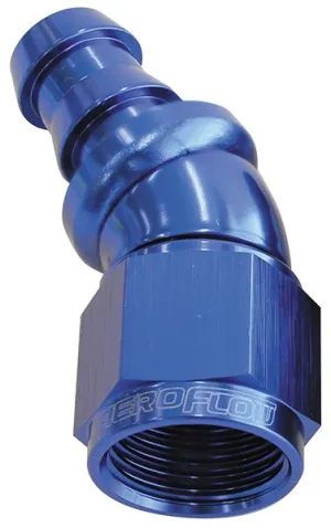 510 Series Full Flow Tight Radius Push Lock 30° Hose End -12AN AF517-12