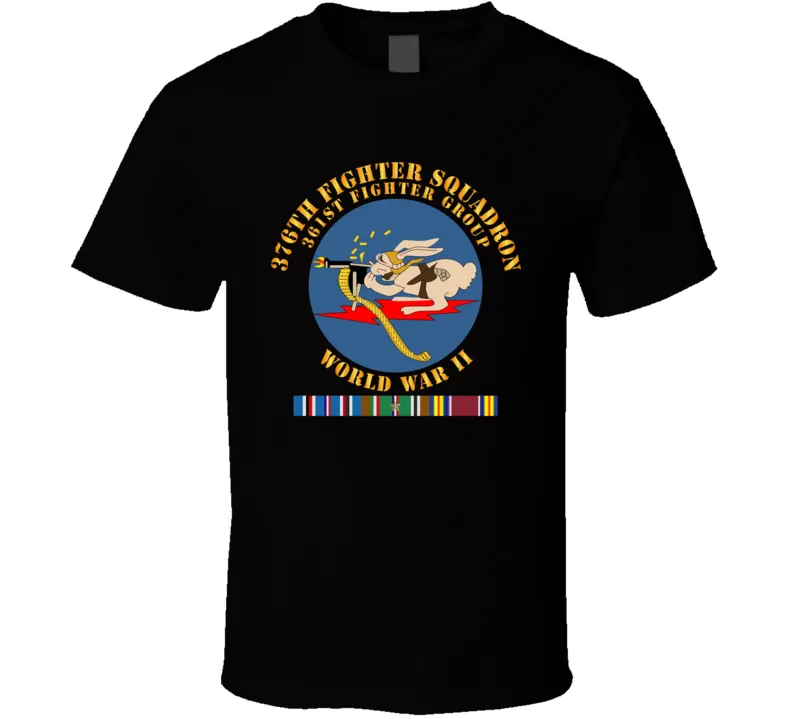 Aac - 376th Fighter Squadron - Wwii W Eur Svc Classic T Shirt