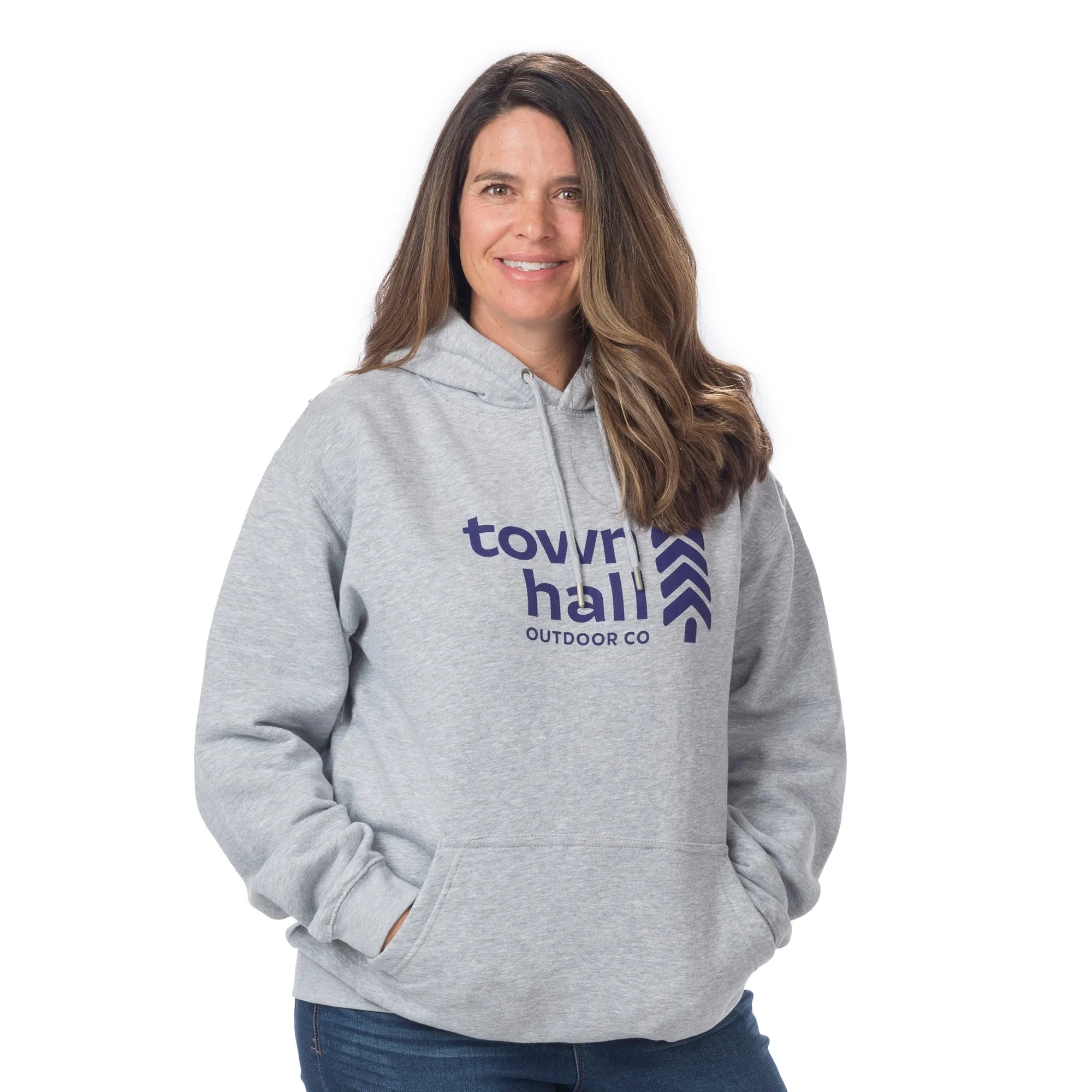 Adult Town Hall Logo Hoodie Sweatshirt