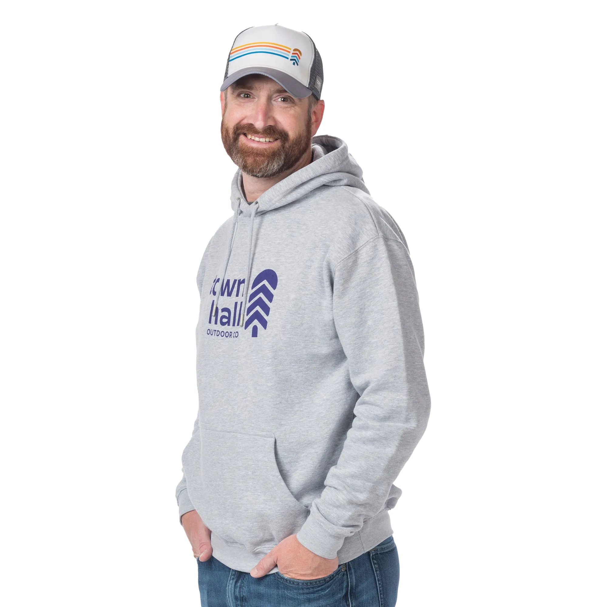 Adult Town Hall Logo Hoodie Sweatshirt