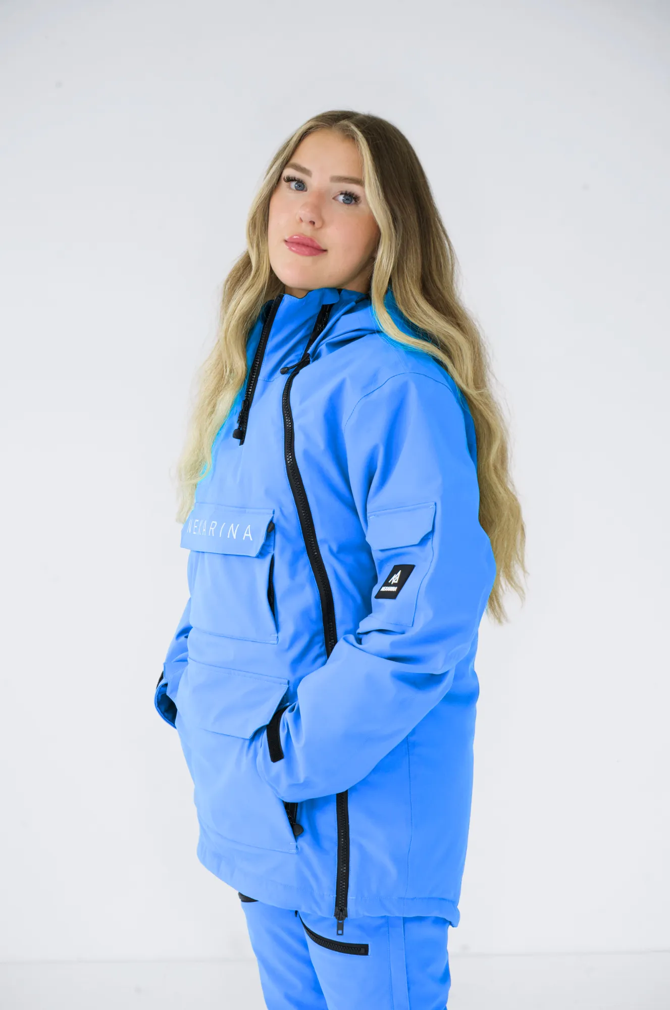 Arctic Blue Indy Snow Jacket