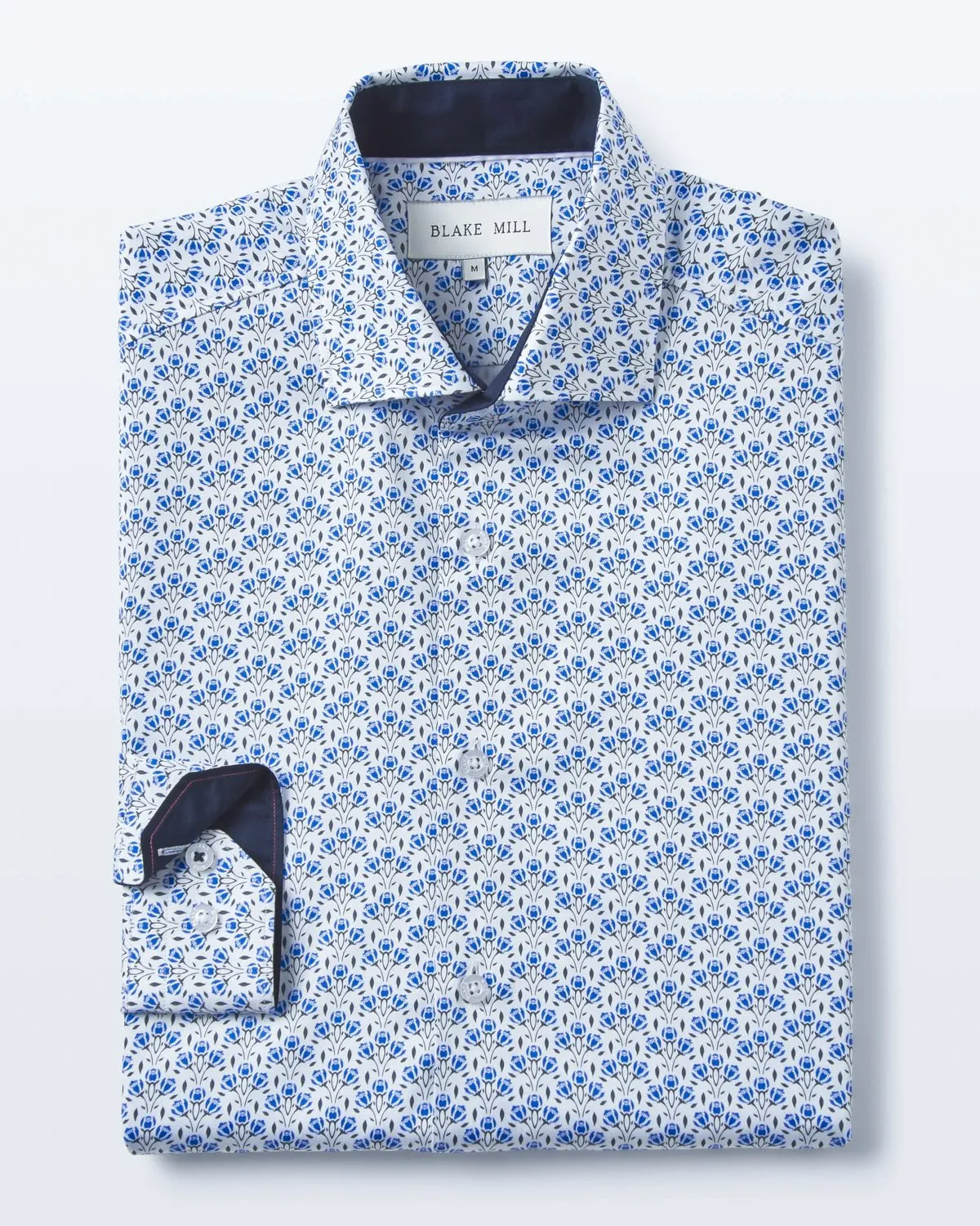 Blue Botanic Geo Shirt