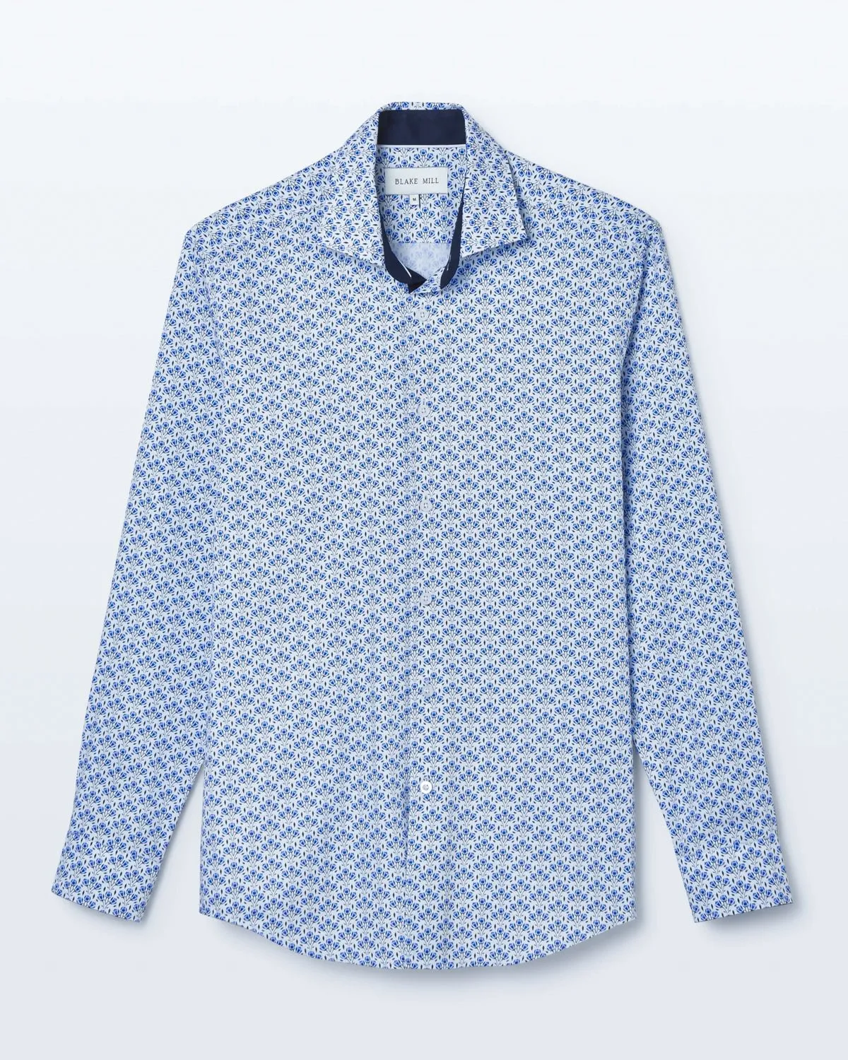 Blue Botanic Geo Shirt