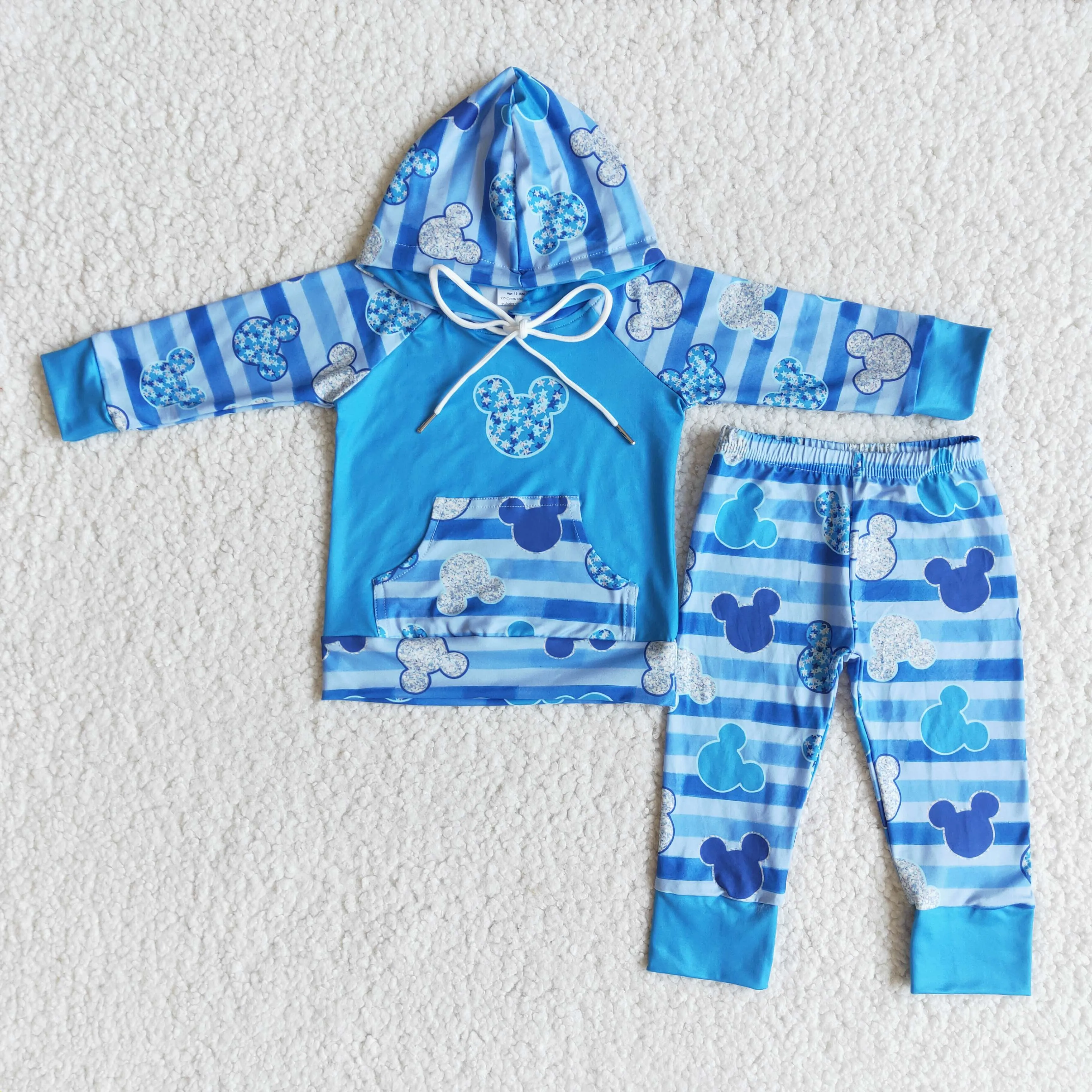 Boutique Kids Clothes Boys Hoodies Sets 6 A27-18