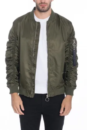 Casual MA-1 Flight Lined Bomber Jacket