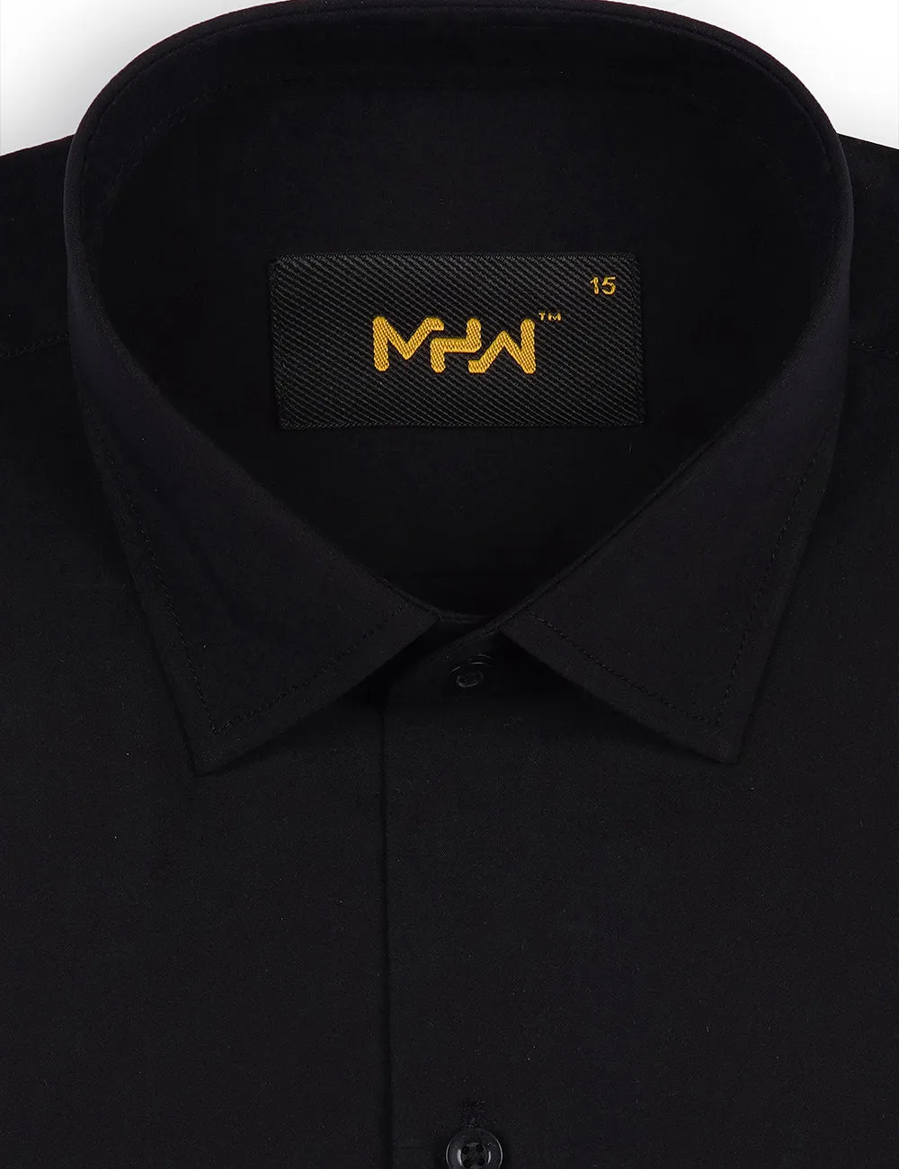 Classic Black Dress Shirt for Men