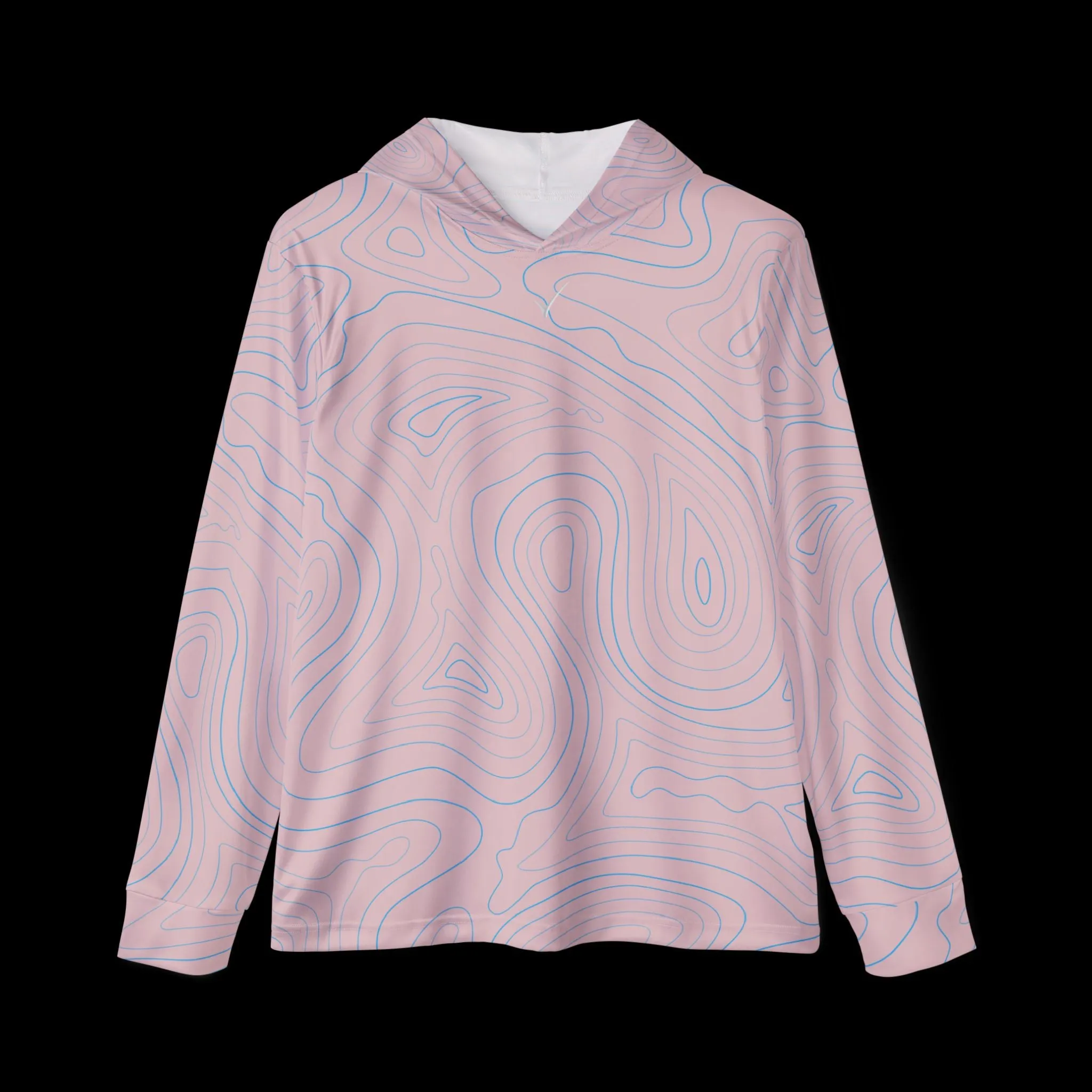 Coral Wave performance Pullover