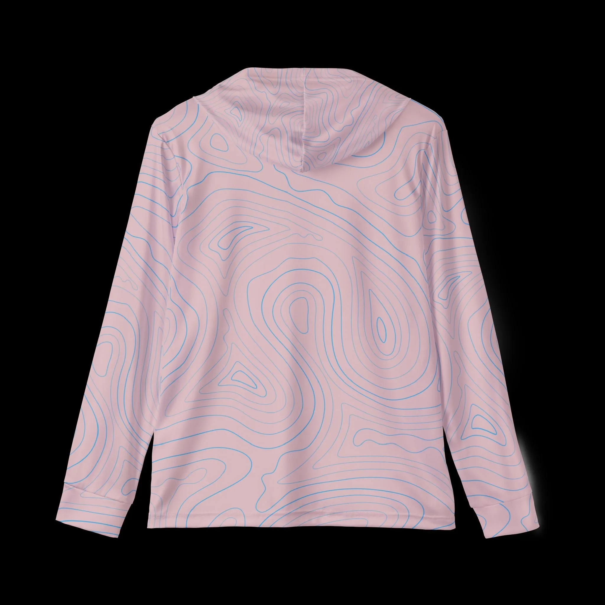 Coral Wave performance Pullover