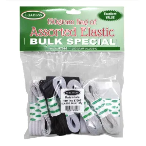 Elastic Bulk Assorted, 150g