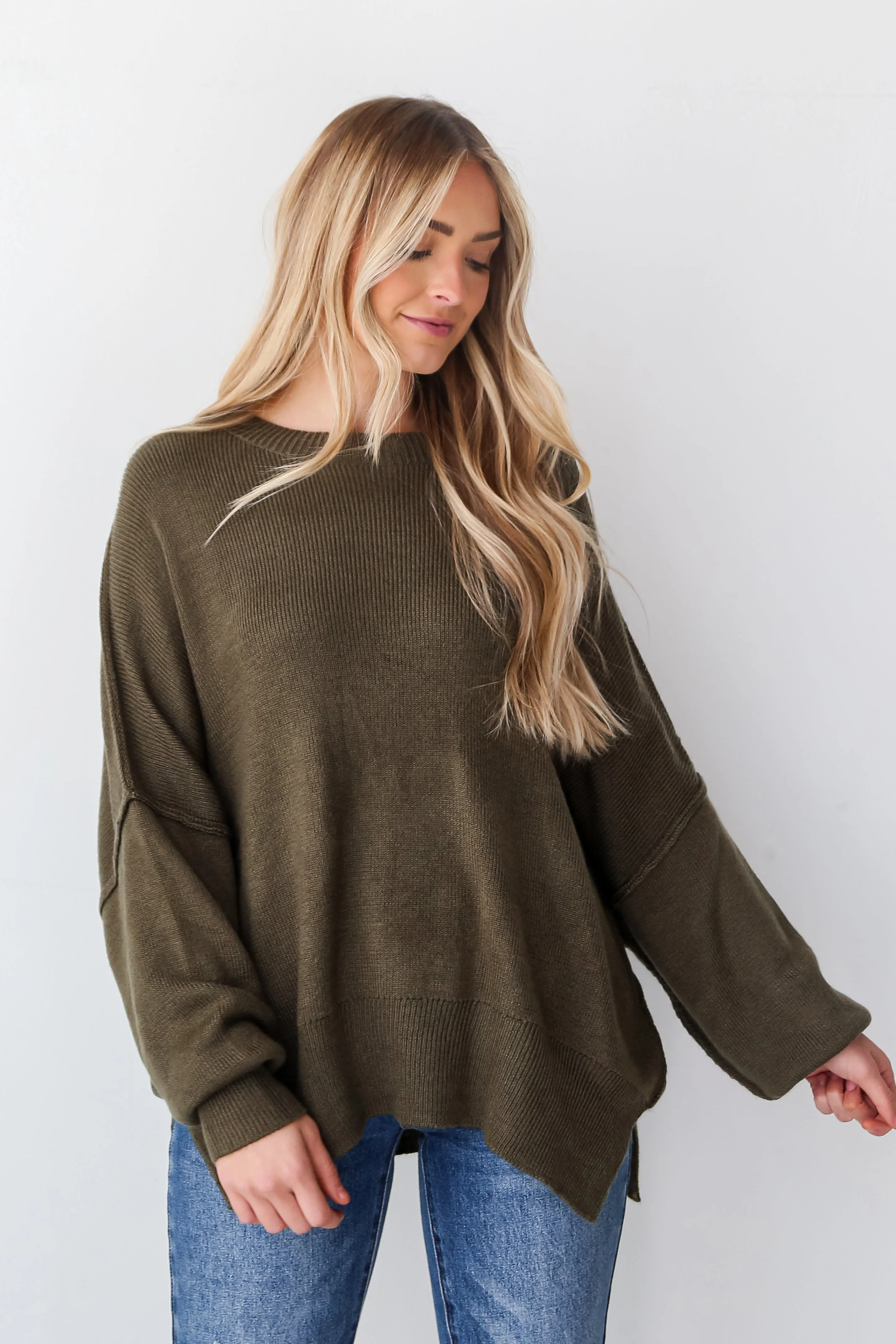 FINAL SALE - Layla Oversized Sweater