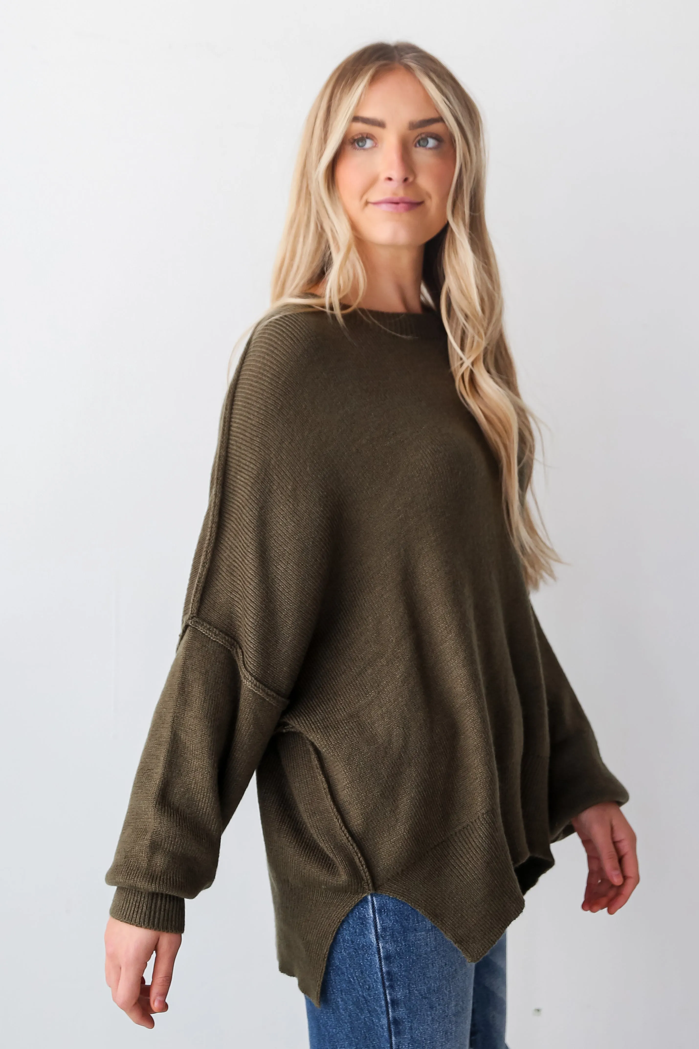 FINAL SALE - Layla Oversized Sweater