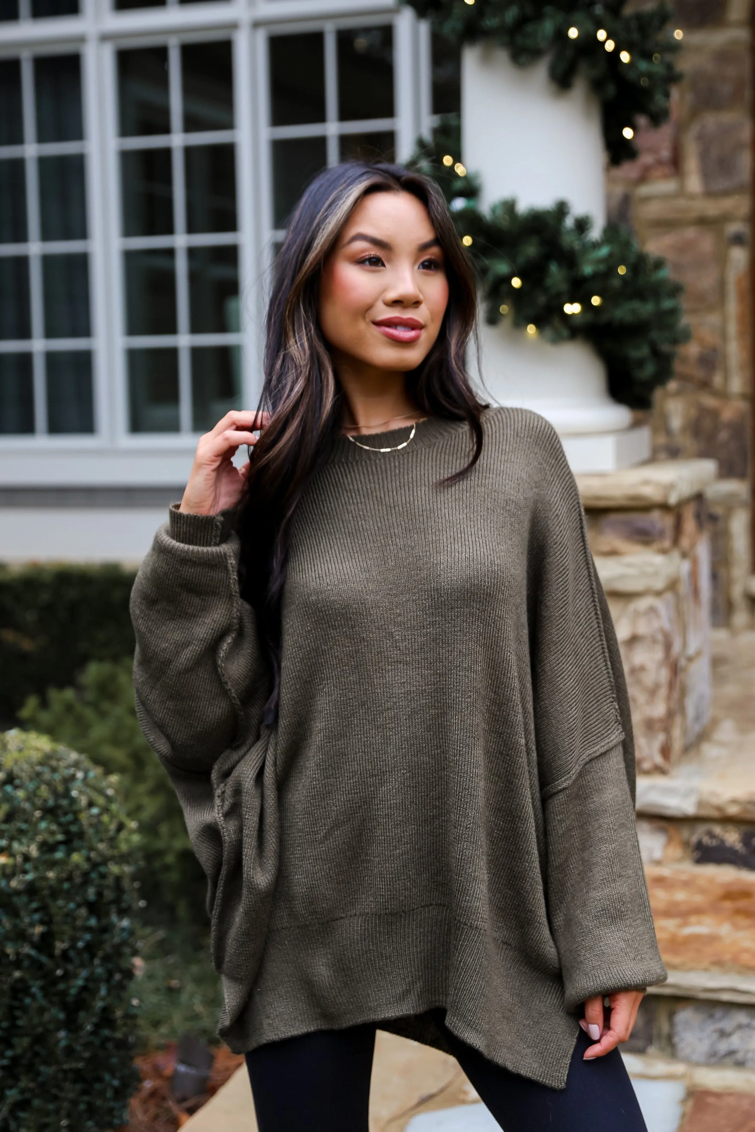 FINAL SALE - Layla Oversized Sweater