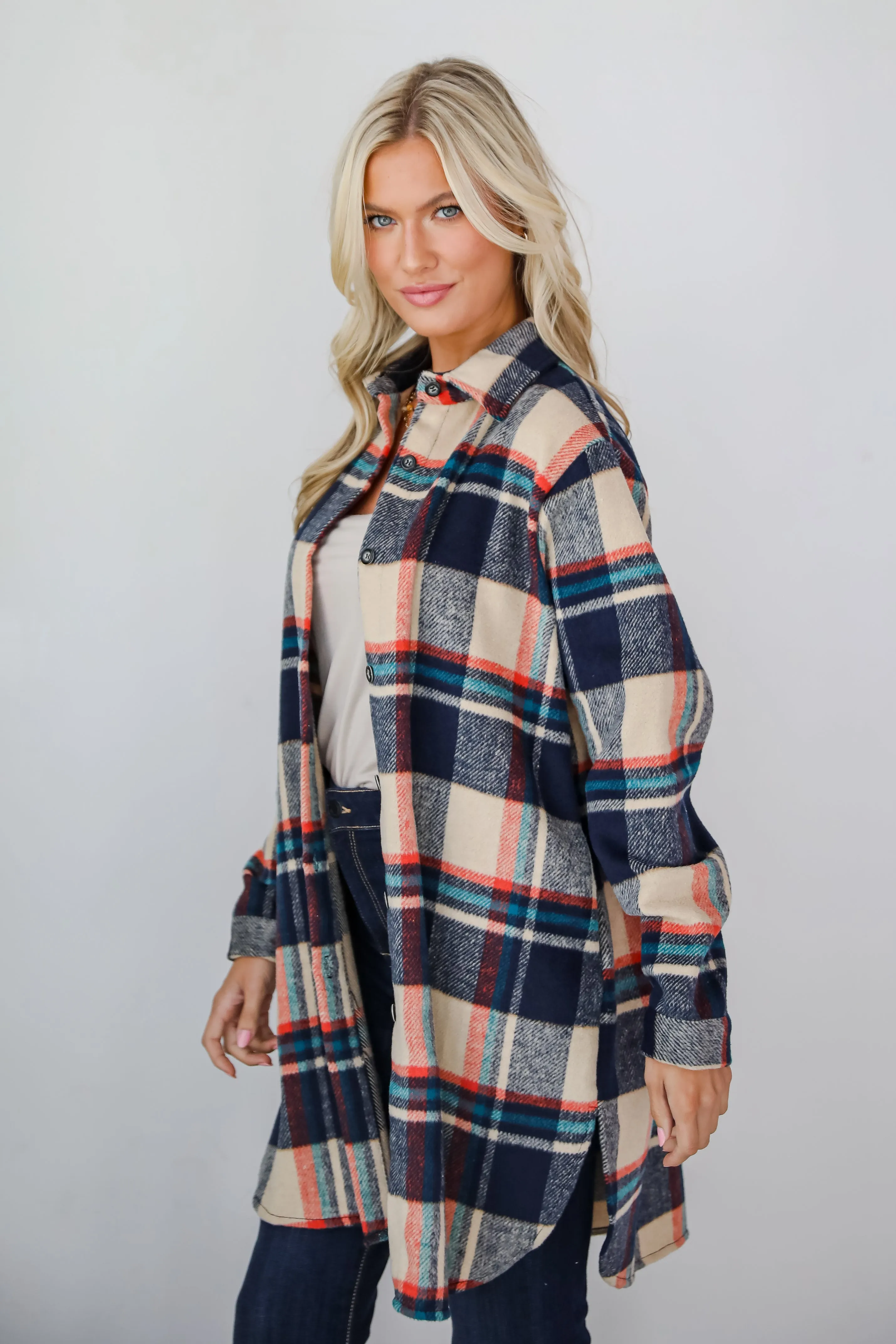 FINAL SALE - Poised Passion Plaid Shacket