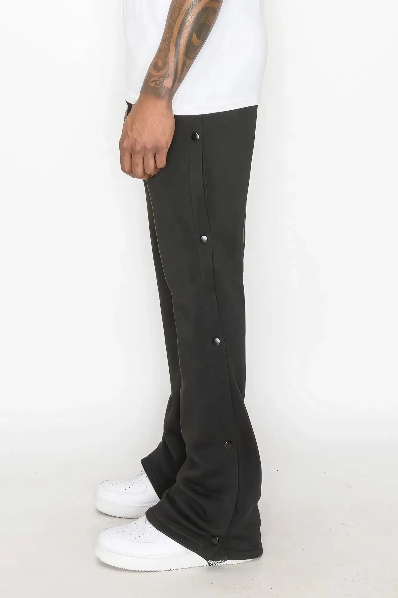 Flared Bandana Fleece Pants