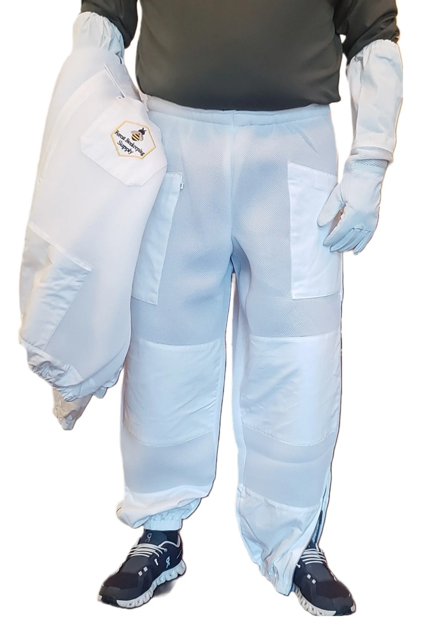 Forest Beekeeping Supply: Ventilated bee hive Kit, Bee Jacket Pant & Glove