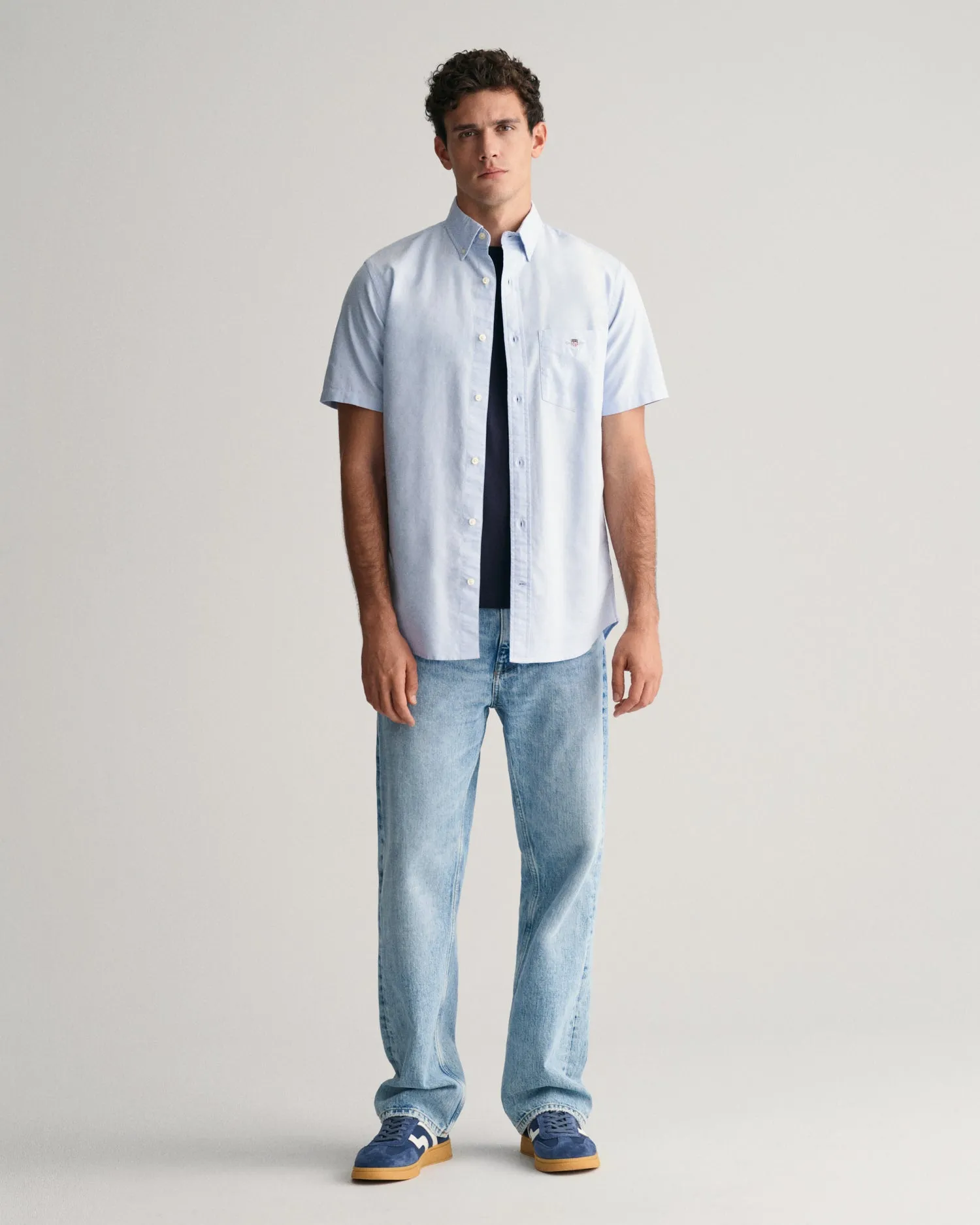 GANT Regular Classic Oxford Short Sleeve Shirt