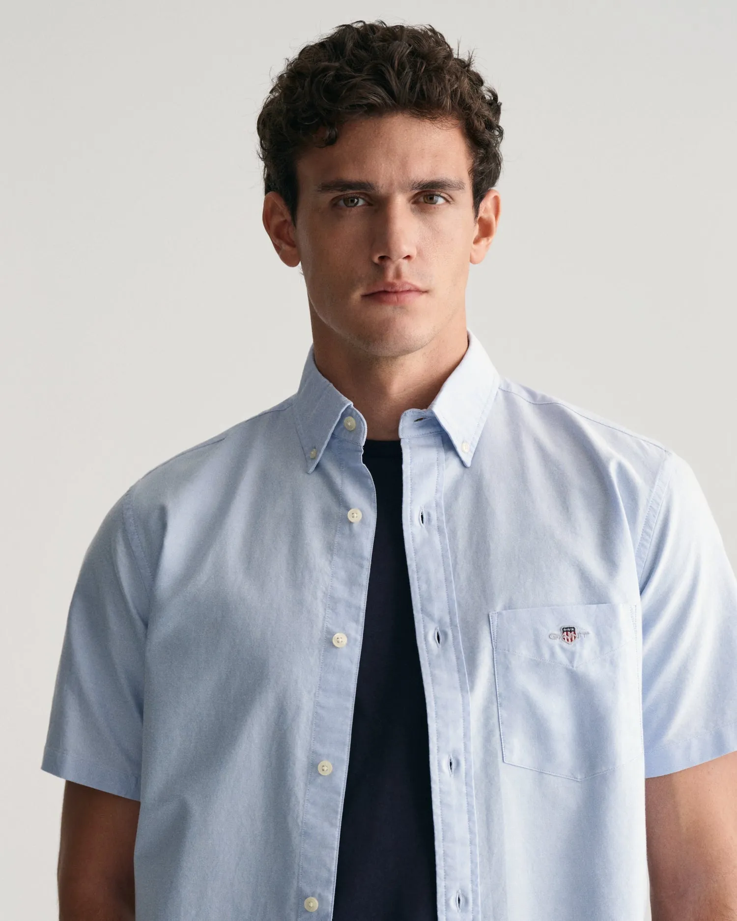 GANT Regular Classic Oxford Short Sleeve Shirt