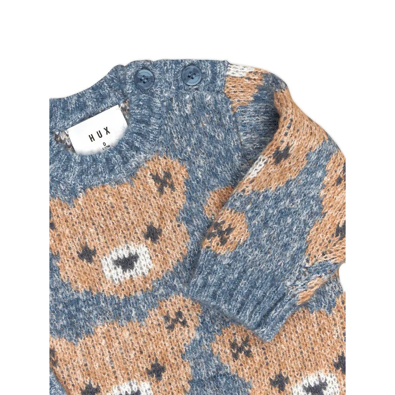 Huxbaby Night Huxbear Knit Jumper