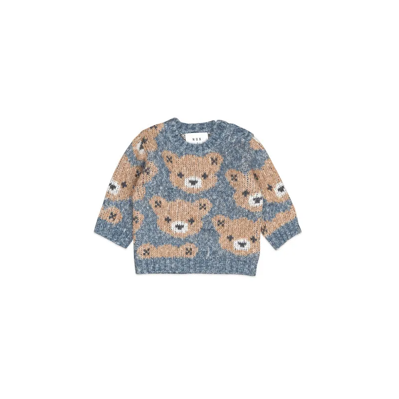 Huxbaby Night Huxbear Knit Jumper