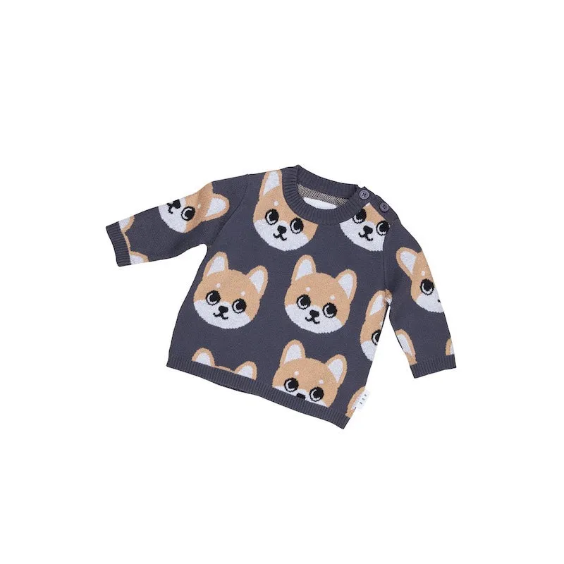 Huxbaby Shiba Knit Jumper