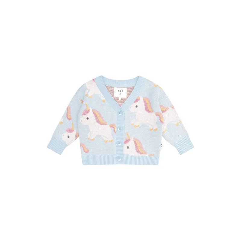 Huxbaby Unicorn Boxy Cardi