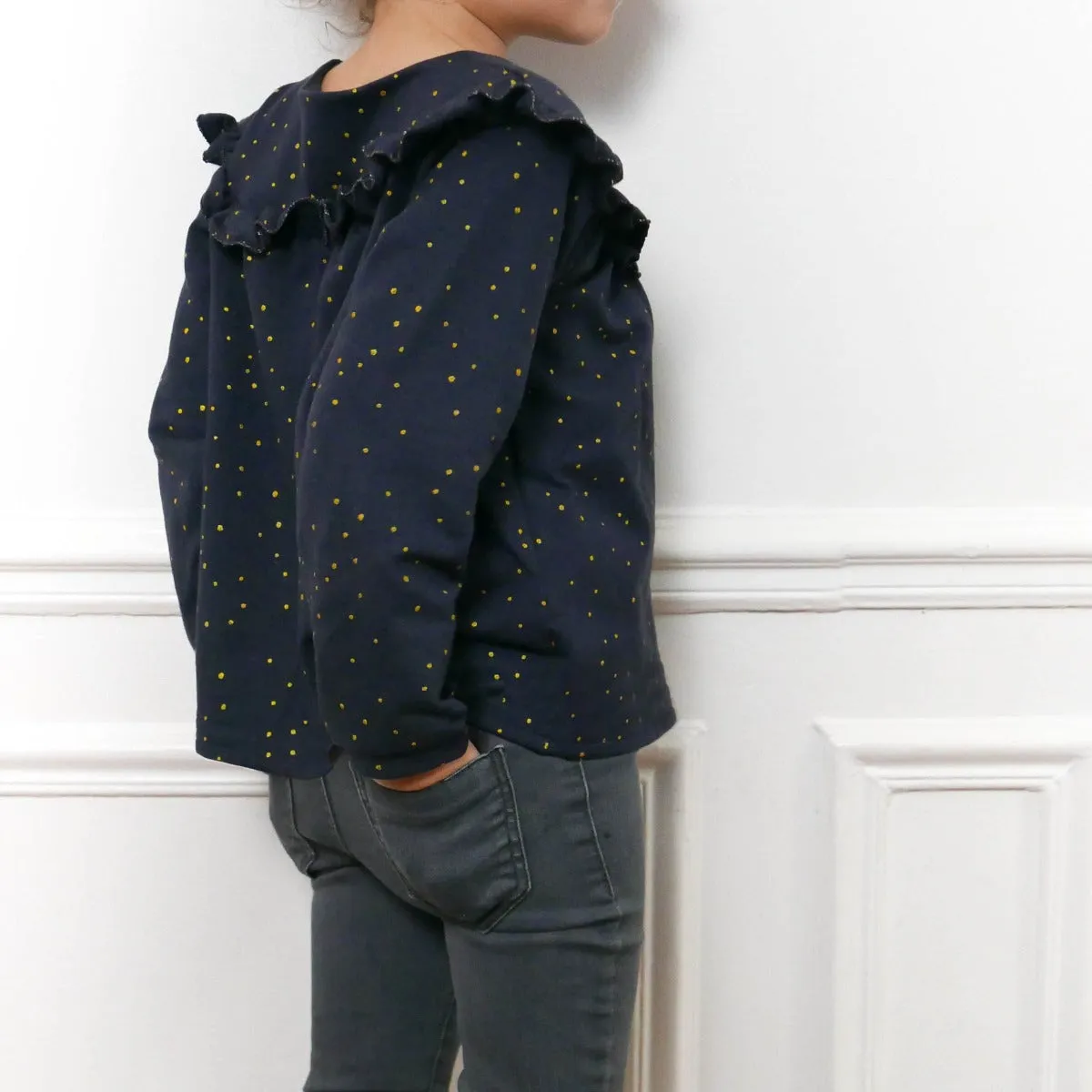 IRMA Cardigan or light vest -Girl 3/12- PDF Sewing Pattern