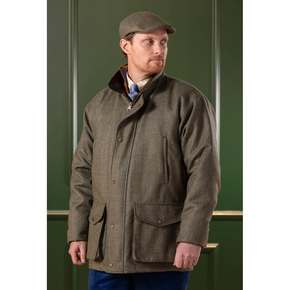 Laksen Laird Waterproof Tweed Chatsworth Coat W.CTX