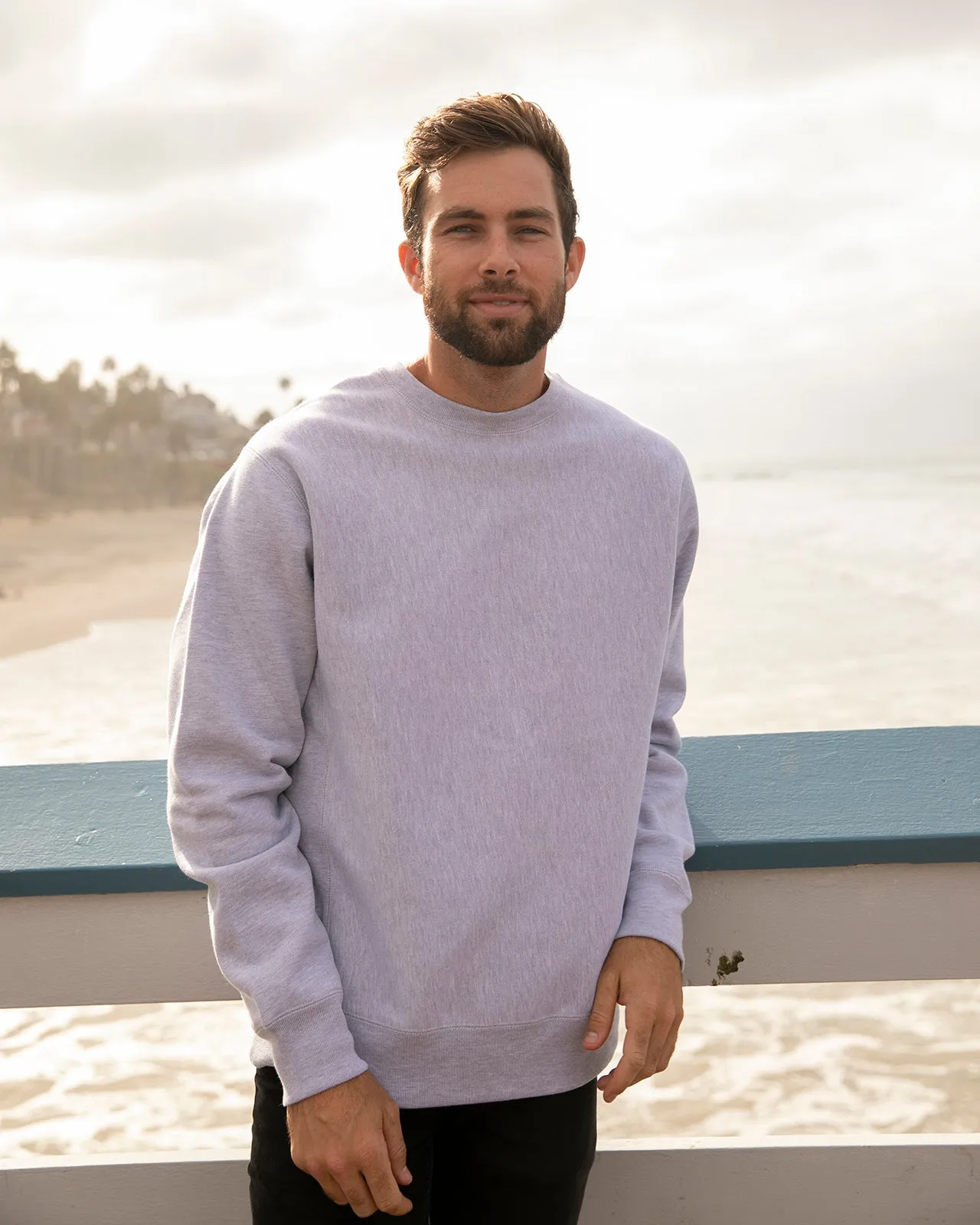 Legend - Premium Heavyweight Cross-Grain Crewneck Sweatshirt