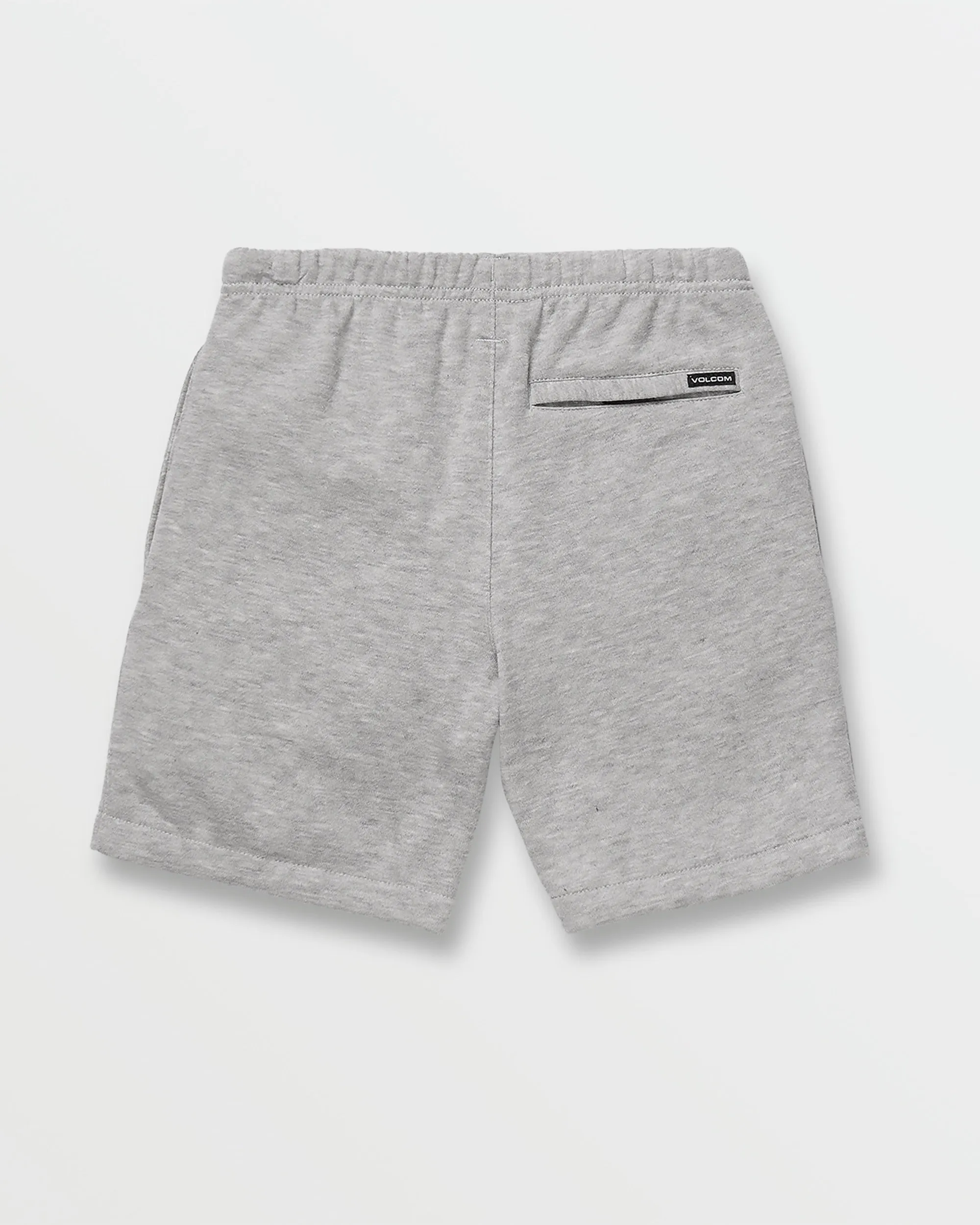 Little Boys Iconic Stone Fleece Shorts - Grey Heather