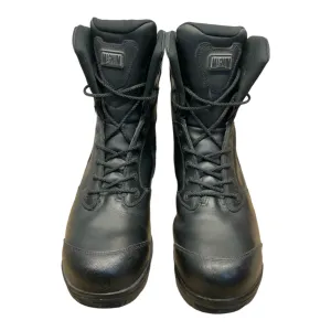 Magnum Tactical Boots Stealth Force 8.0 Side Zip & Lace Up Black MAGSF8ZU