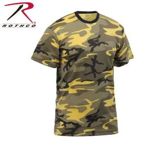 MEN'S COLORED CAMO T-SHIRT - STINGER YELLOW CAMO