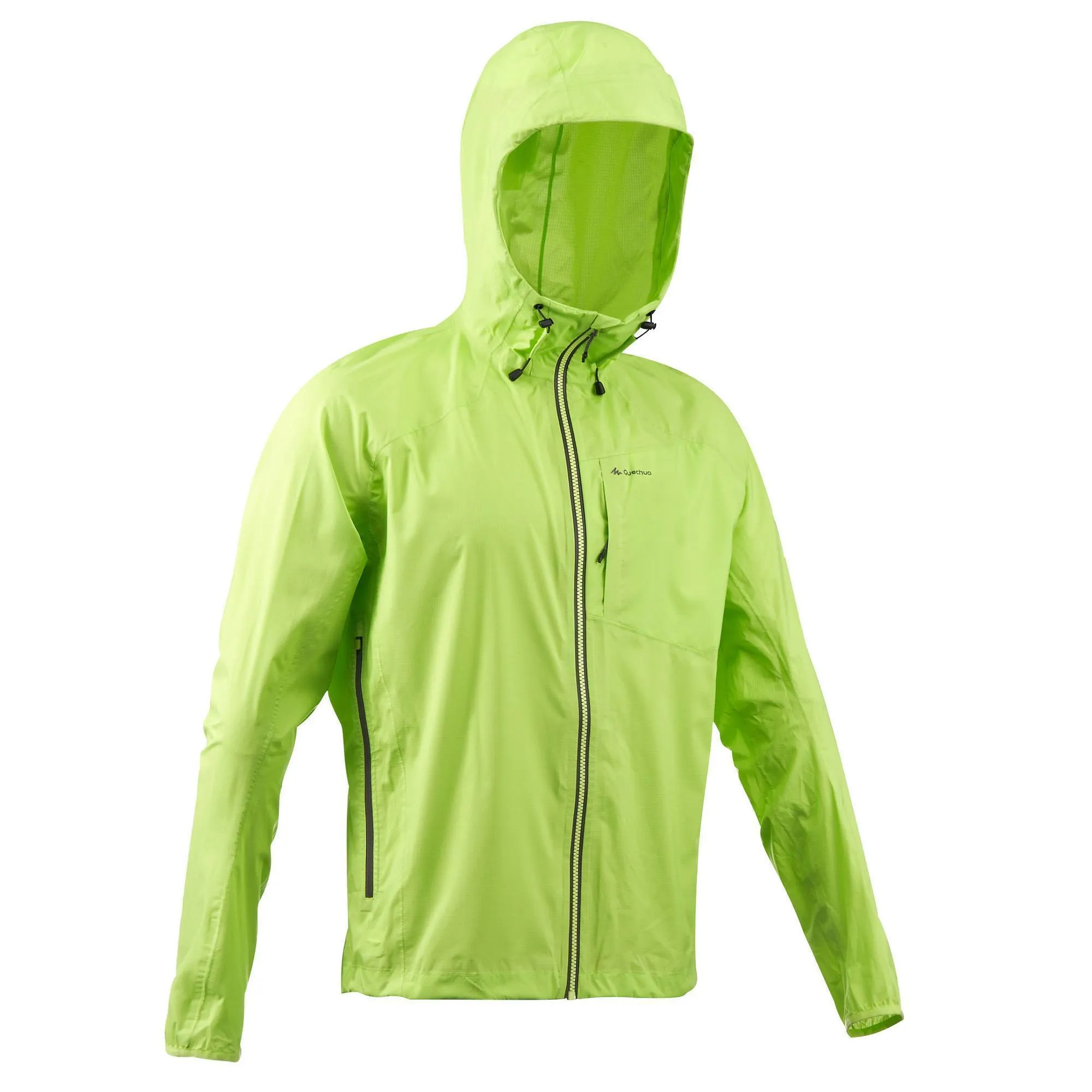 Men's Hiking Waterproof Rain Jacket Helium Rain 500