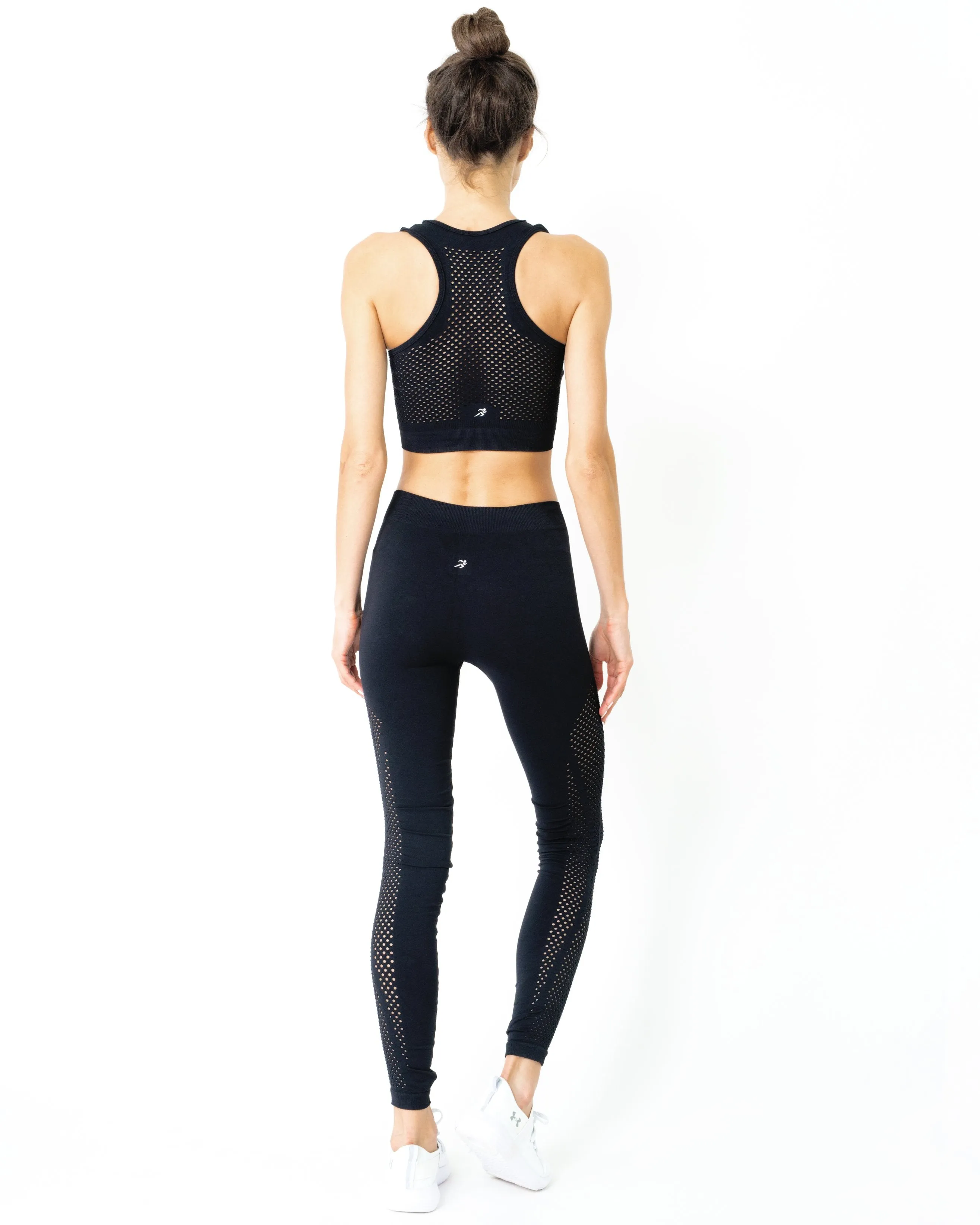 Milano Seamless Legging - Black MADE IN ITALY