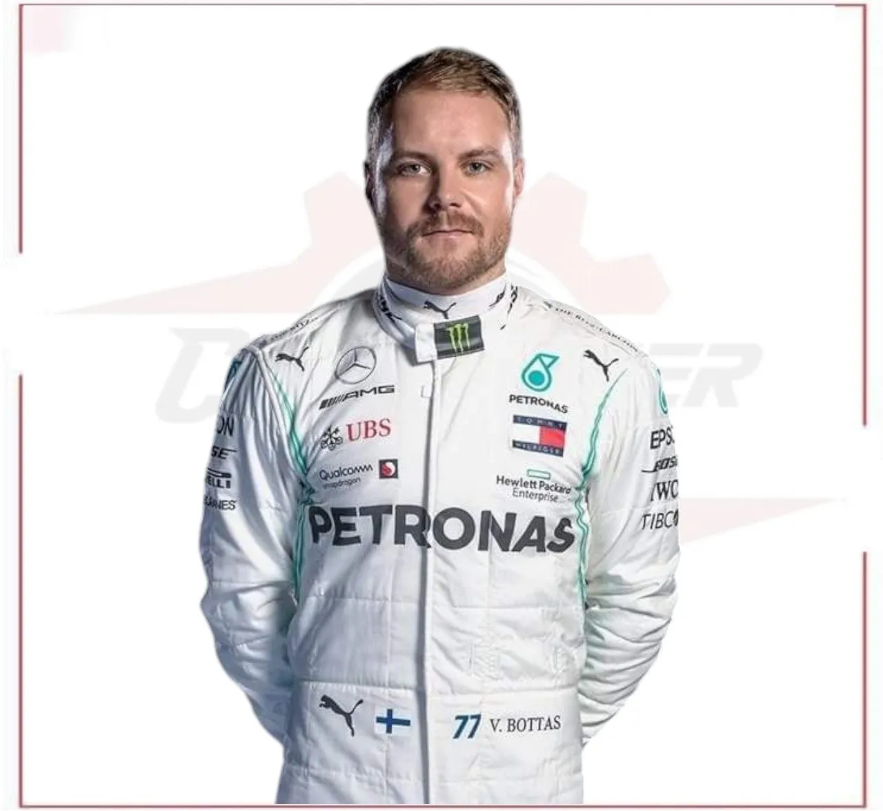 New 2018 Valtteri Bottas Mercedes AMG Team F1 Race Suit