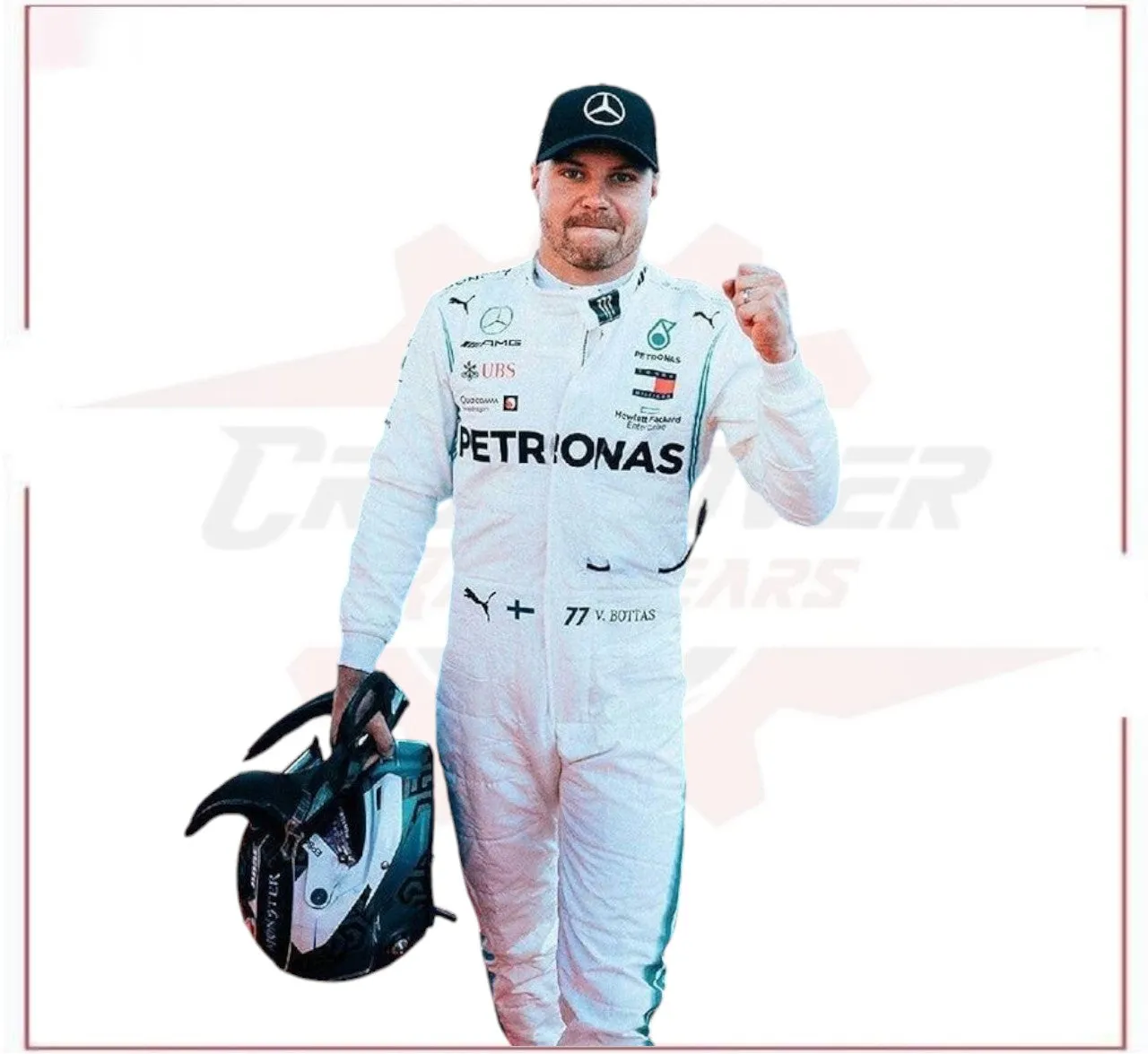 New 2018 Valtteri Bottas Mercedes AMG Team F1 Race Suit