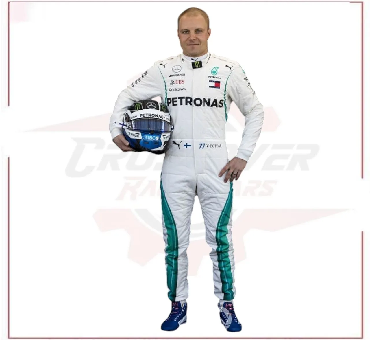 New 2018 Valtteri Bottas Mercedes AMG Team F1 Race Suit