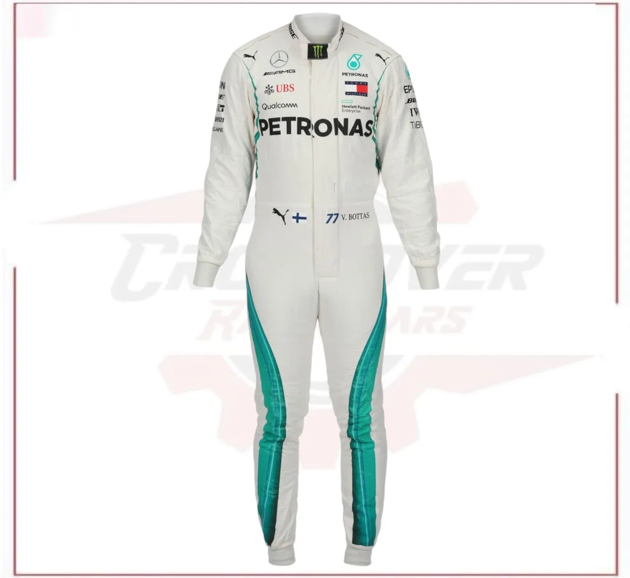 New 2018 Valtteri Bottas Mercedes AMG Team F1 Race Suit