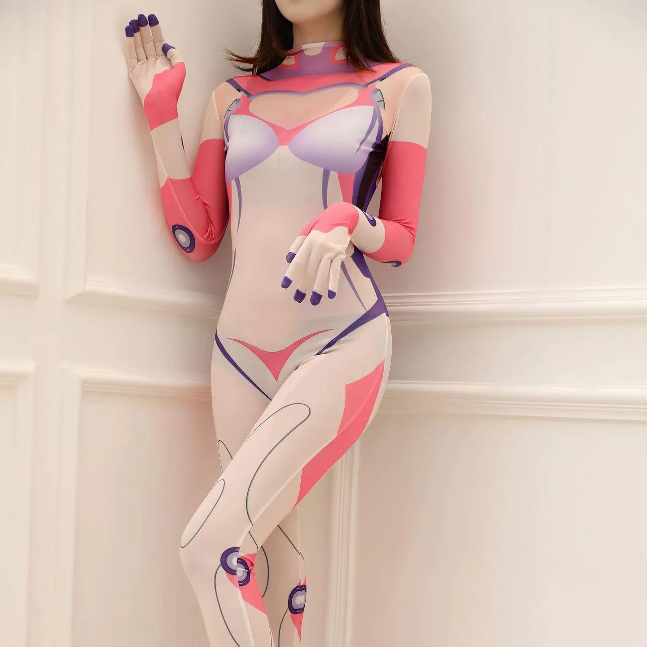 Overwatch Anime Cosplay Costumes Sexy Tights Jumpsuit Halloween Women Costumes