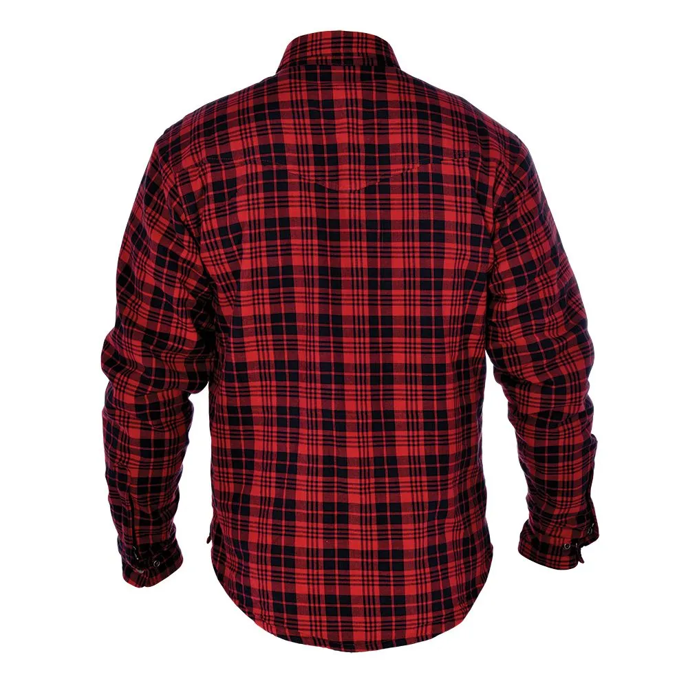 Oxford Kickback Chequered Shirt - Red / Black