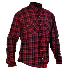 Oxford Kickback Chequered Shirt - Red / Black