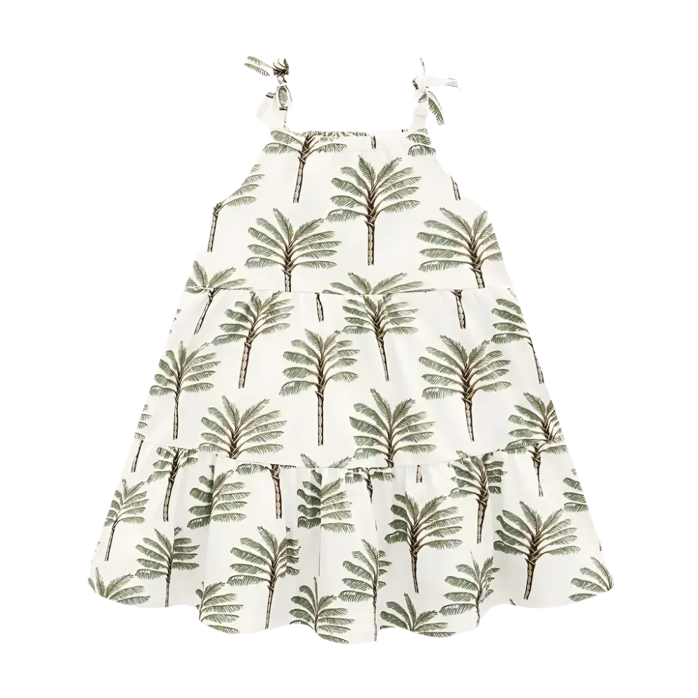 Palm Tree Tank Dress