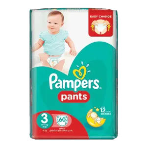 PAMPERS 3 MIDI PANTS 62PCS