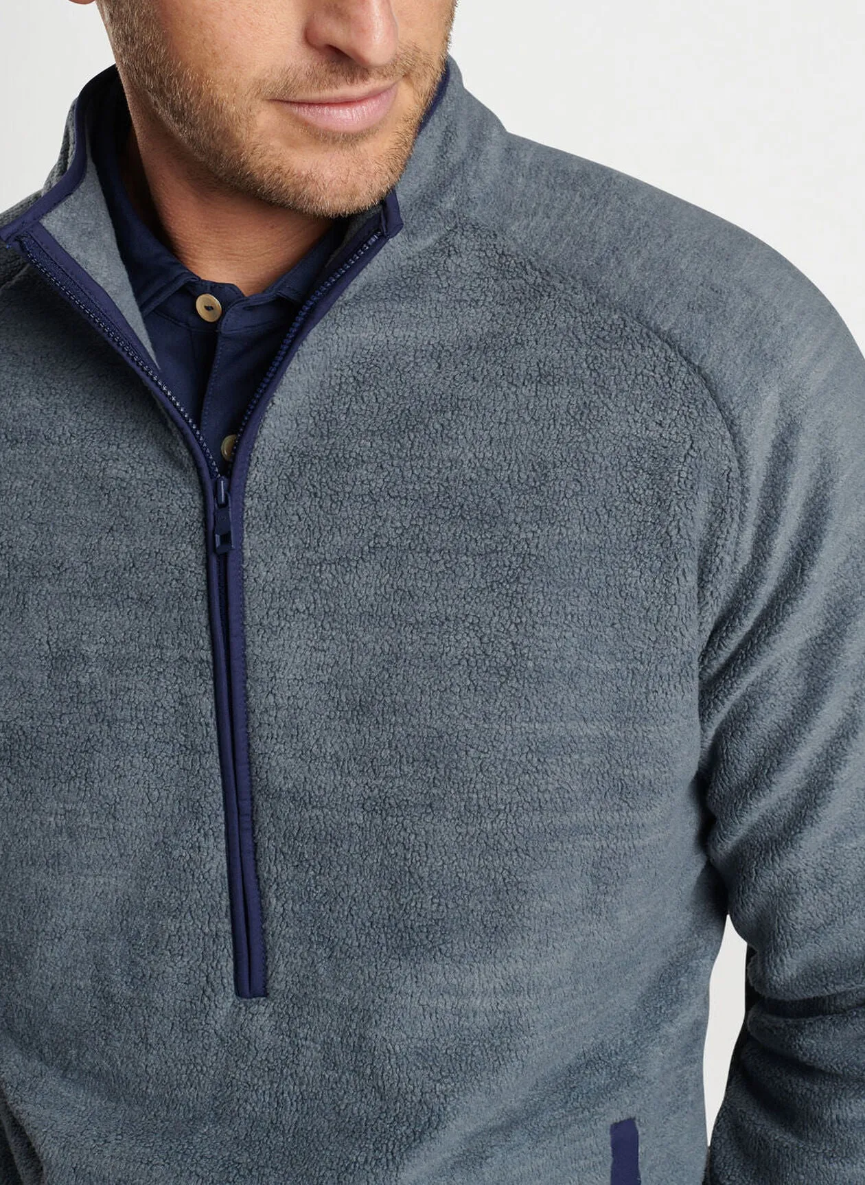 Peter Millar Fade Custom Half-Zips, Iron