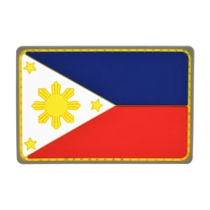 Philippines Flag Patch Full Color