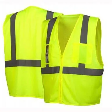 Pyramex RVZ21CP Series Type R - Class 2 Hi-Vis Orange Safety Vest