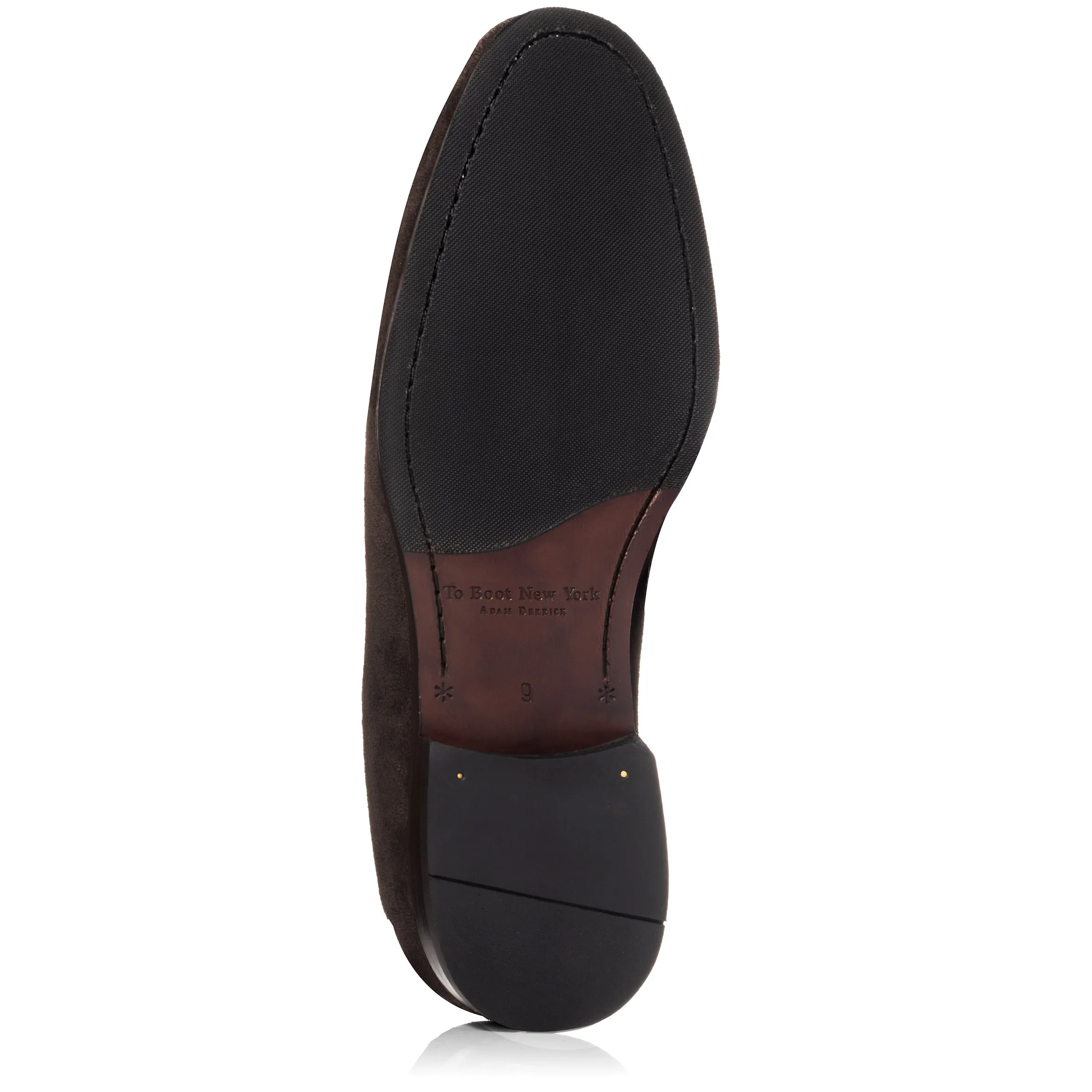 Ronny Dark Brown Suede Slip On