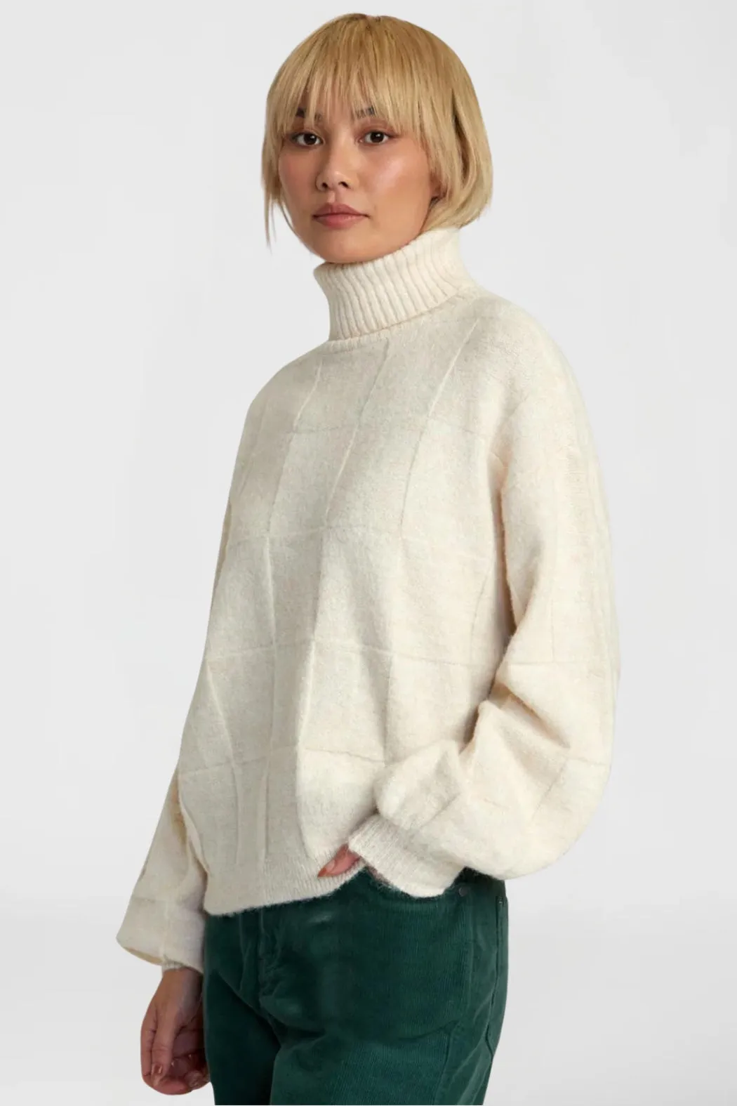 RVCA Vineyard Sweater - Oatmeal