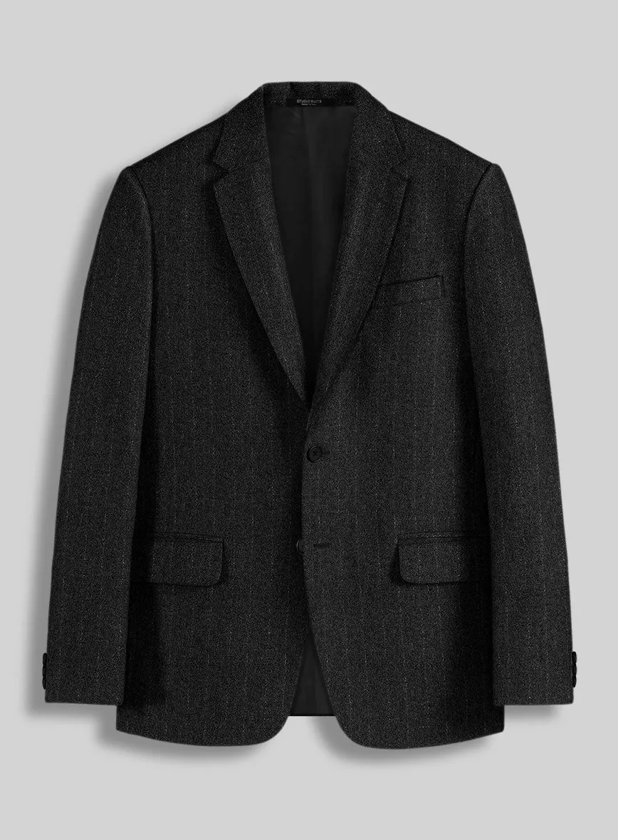 Sartori Tiberio Charcoal Soft Tweed Suit