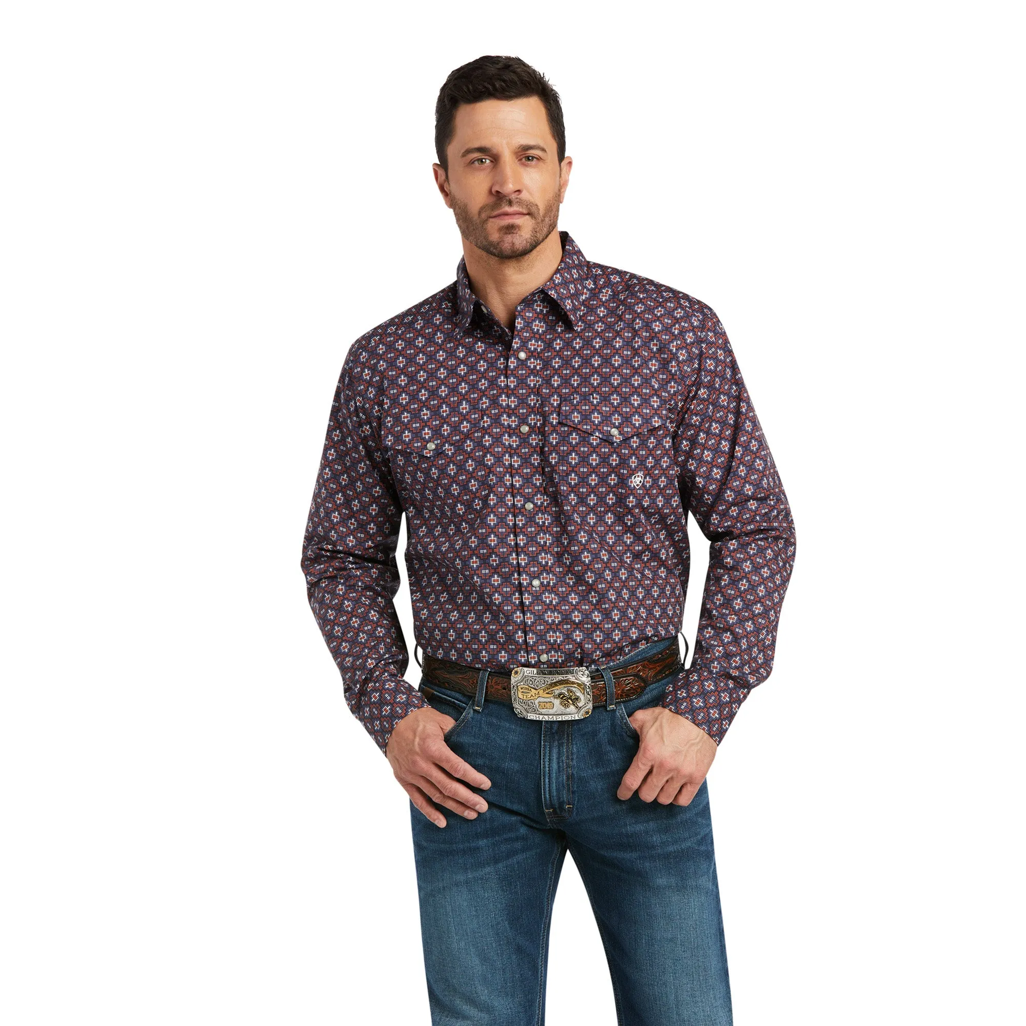 Savion Classic Fit Snap Shirt